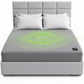 Earthing Fitted Sheet with Woven Silver Fiber & Grounding Cord