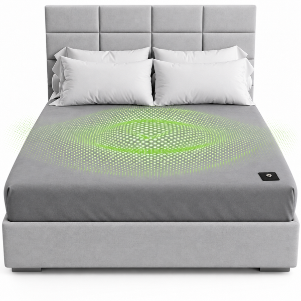 Earthing Fitted Sheet with Woven Silver Fiber & Grounding Cord