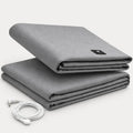 GroundingRhythm™ Fitted Bedsheet | 95% Organic Cotton | 15-Ft Grounding Cord | Antibacterial & Odor-Resistant