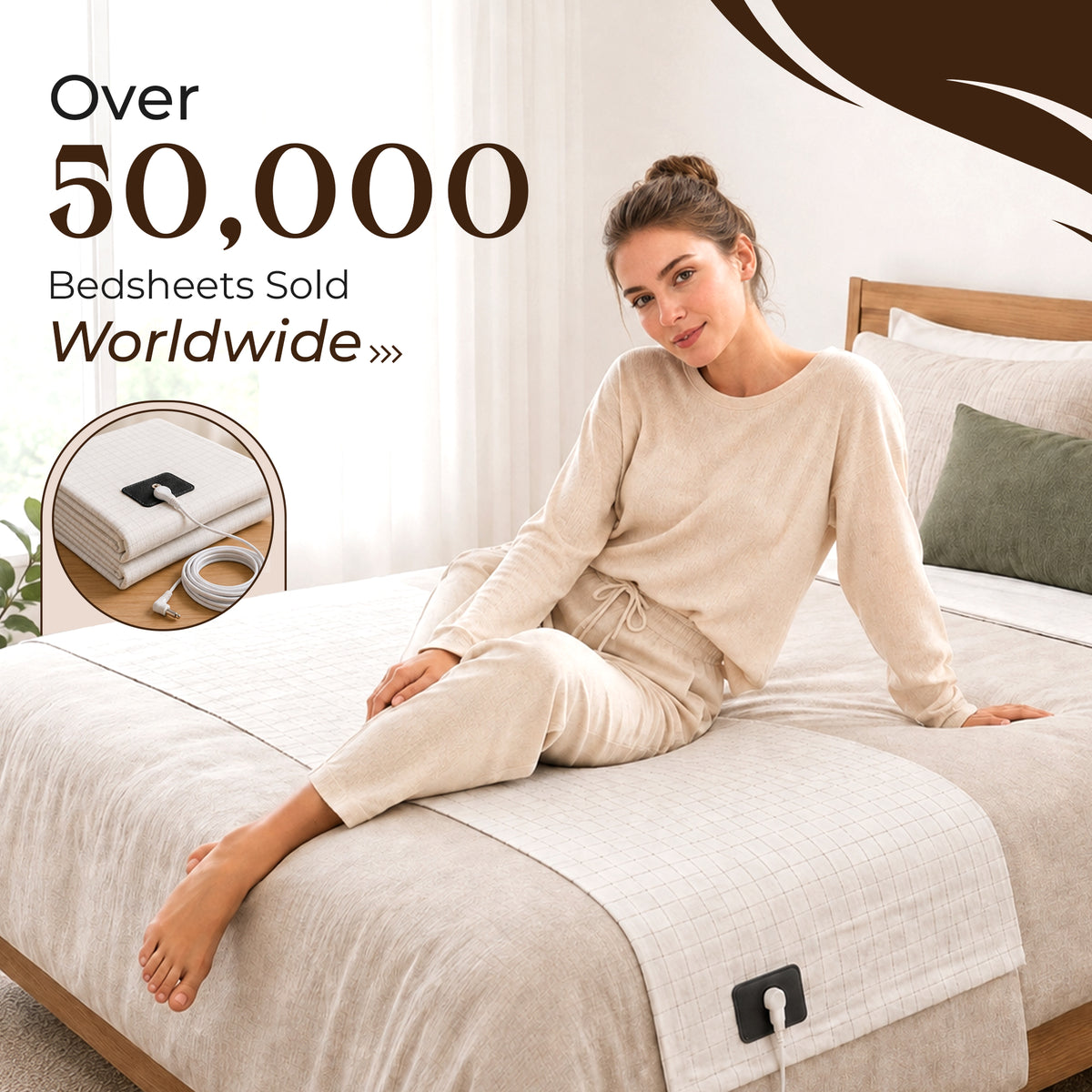 GroundingRhythm™ Bedsheet