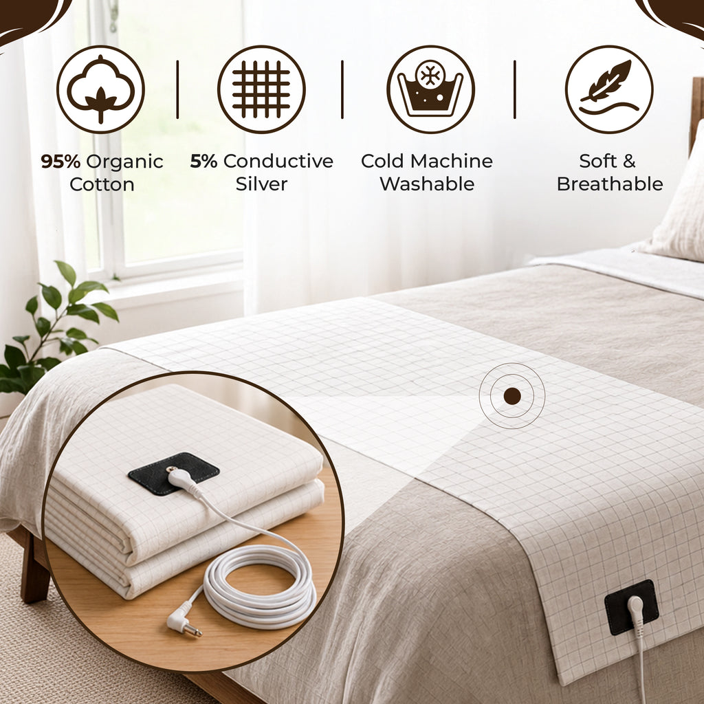 GroundingRhythm™ Bedsheet