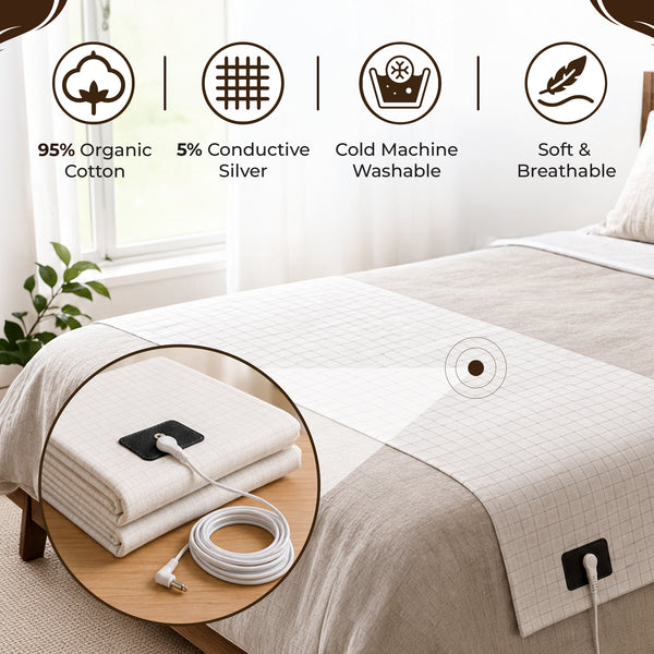 GroundingRhythm™ Bedsheet